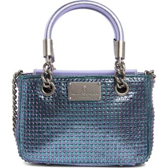 Kurt Geiger Mini Brixton Fabric Handbag in Blue at Nordstrom Rack