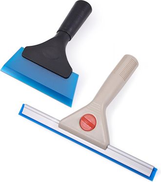 OEM Escobilla De Silicona Multifuncional Para Limpiar Ventanas De Ba&ntilde;o, Espejo De Ducha, Ventana, Cristal, Parabrisas De Coche (5 Y 10 Pulgadas)