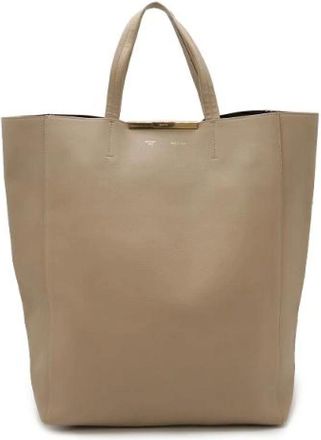 Celine Pre-owned Tote Bags, female, Beige, Size: ONE SIZE Pre-owned Leather totes