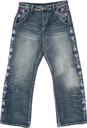 KidSuper Studios Aw 26Pt 15 Jeans - Heren - Regular Fit Jeans - Blauw - XL - Katoen - Jeans