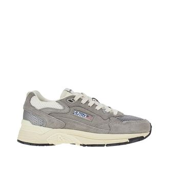 Autry Hyperway suede leather and mesh sneakers Man 44
