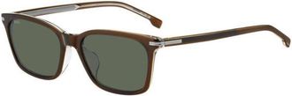 BOSS Boss 1669/F/SK Asian Fit 09Q/QT Mens Sunglasses Brown Size 56