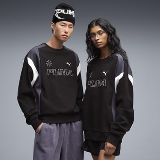 Puma Felpa girocollo Moto dal taglio morbido FUTURE.PUMA.ARCHIVE unisex, Accessori, Nero, XXL