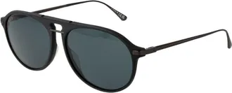 Web Black Titanium Mens Sunglasses