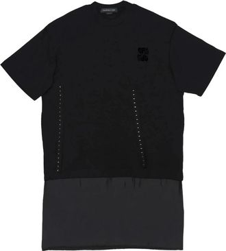 Federico Cina Dress Corset T-Shirt - Dames - T-shirts - Zwart - XS - Tops