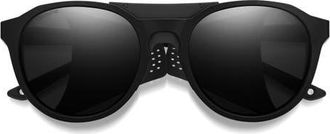 Smith Venture 53mm Sunglasses in Black /Glass Black at Nordstrom