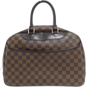 Louis Vuitton Pre-owned Handbags, female, Brown, Size: ONE SIZE Pre-owned Canvas handbags