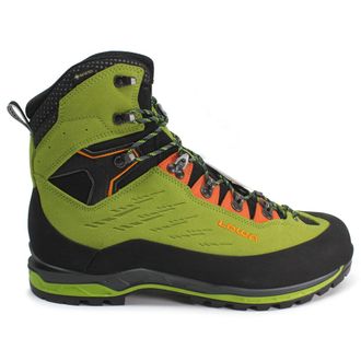 Lowa Cevedale II GTX Suede Textile Mens Lace Up Boots - Lime Flame - Size:UK 11.5