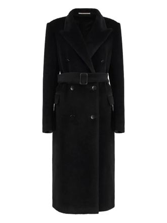 Tagliatore double-breasted coat - Zwart