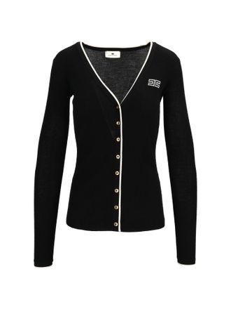 Elisabetta Franchi V-Neck Knit Tank Top