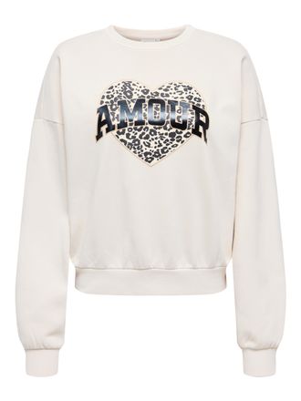 Only ONLLAUREN L/S LEO O-NECK CC SWT