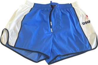 Dsquared2 Midi Boxer Briefs - Heren - Strandmode - Blauw - XL - Badmode