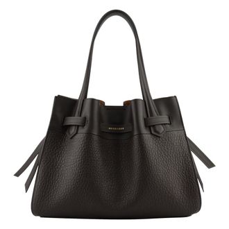 Pourchet Tassen, Dames, Bruin, ONE Size, Leer, Blossom