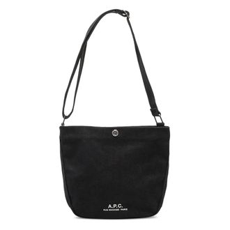 A.P.C. Shoulder Bags, female, Black, Size: ONE SIZE Journal Small satchel