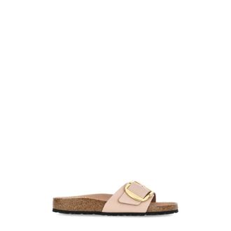 Birkenstock Sliders, female, Pink, Size: 11 US Madrid Big Buckle Narrow Fit