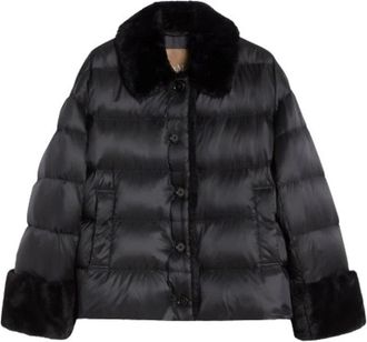 Max Mara Dames, Jassen, Zwart, Maat: M