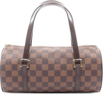 Louis Vuitton 2003 Damier Ebene Papillon 26 handbag - Bruin