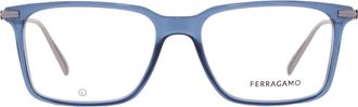 Ferragamo Demo Rectangular Mens Eyeglasses SF2977 432 53
