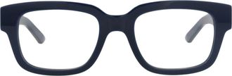 McQ by Alexander McQueen Optical Glasses in Blue Blue Transparent at Nordstrom Rack