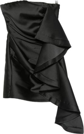 Simona Corsellini 0003 Abito Corto - Dames - Feestkleedjes - Zwart - S - Kleedjes