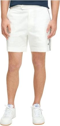 Brooks Brothers Tennis Katoenen Short - Heren - Korte Broeken - Wit - W31 - Katoen - Korte Broeken