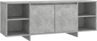 vidaXL Vidaxl - tv Cabinet Concrete Grey 130x35x50 cm Engineered Wood