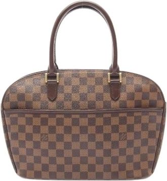 Louis Vuitton Borsa Pre-owned Sarria Damier Ebene Orizzontale - - Pre-owned - Donna - Marrone - ONE SIZE