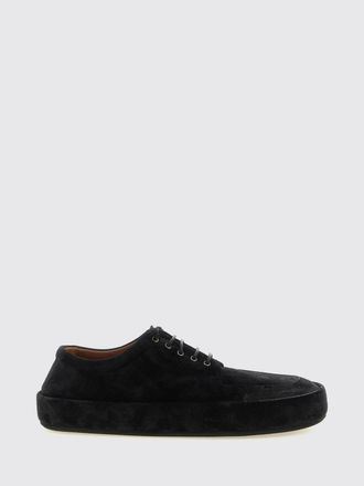Mars&egrave;ll Cassapelle Suede Calfskin Derby Shoes with Rubber Sole