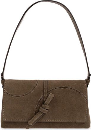 Kate Spade New York Loop Schoudertas - Dames - Schoudertassen - Bruin - ONE Size - Su&egrave;de - Tassen