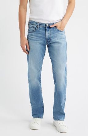 AG - Adriano Goldschmied Prot&eacute;g&eacute; Classic Straight Leg Stretch Jeans in 15 Years Volcanic at Nordstrom, Size 30 X 32