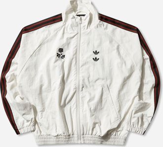 adidas Men s Woven Track Jacket Off White