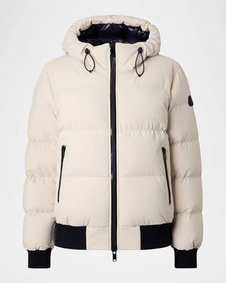 Moose Knuckles Soho Down Bomber Jacket