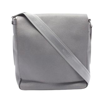Louis Vuitton Pre-owned Cross Body Bags, male, Gray, Size: ONE SIZE Pre-owned Vintage Taiga Shoulder Bag