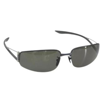 Louis Vuitton Pre-owned Accessories, female, Black, Size: ONE SIZE Pre-owned Canvas Sunglasses