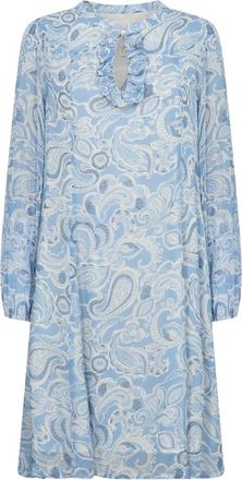 Part Two Piyanna PW Jurk - Dames - Korte kleedjes - Blauw - XL - Kleedjes