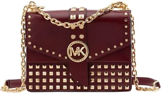 Michael Kors Patent Leather Extra-small Greenwich Crossbody Bag