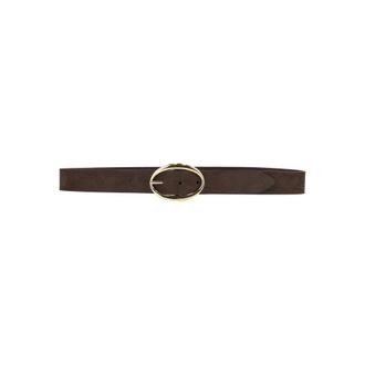 Orciani Cintura Nabucco Double - - Accessories - Donna - Marrone - 80 CM