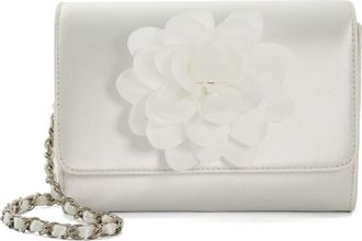 Dune London Womens Accessories Blossoming - Bag Matches - White Satin - One Size