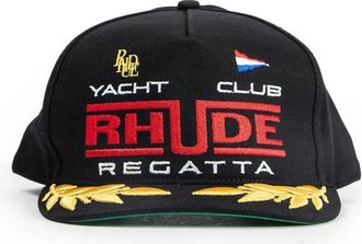 Rhude Regatta Club Hat - Heren - Petten - Veelkleurig - ONE Size - Katoen - Accessoires