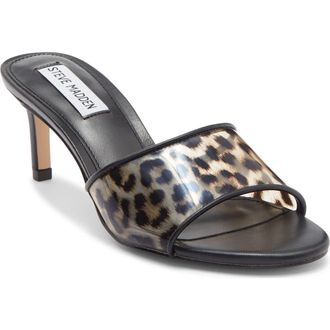 Steve Madden Palomah Mule Sandal in Leopard at Nordstrom Rack, Size 8.5