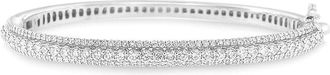 House of Brilliance Haus Of Brilliance 14K 3.12 Ct. Tw. Diamond Bangle Bracelet