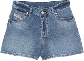 Diesel De-Helios - Dames - Denim shorts - Blauw - W26 - Katoen - Korte Broeken