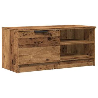 vidaXL Vidaxl - Mobile Porta Tv Legno Vecchio 80x35x36,5 Cm Legno Multistrato