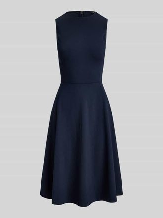 Lauren Ralph Lauren Businesskleid aus Viskose-Mix in Marine, Gr&ouml;&szlig;e 34