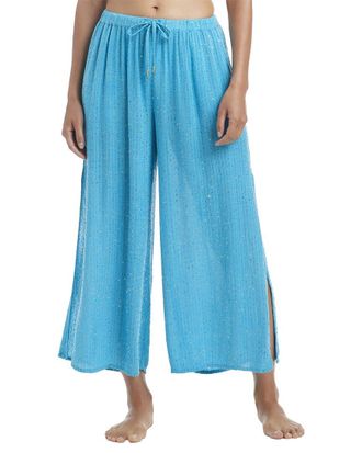 Bleu Rod Beattie Golden Hour Sequin Coverup Pant