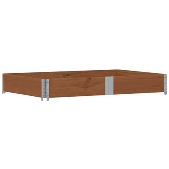 vidaXL Vidaxl - Paretale per Pallet Marrone 150x100cm in Legno Massello di Pino