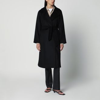 Max Mara Black Manuela Icon Coat in zibeline camel