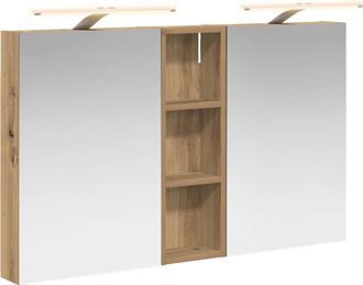 vidaXL Juego De Muebles De Ba&ntilde;o 3 Uds. 100 X 10,5 X 60,5 Cm Vidaxl