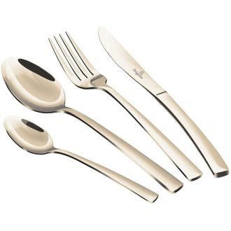 Berlinger Haus Set di posate da 24 pezzi per 6 persone, champagne lucido BERLINGER HAUS BH-3078