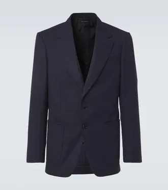 Tom Ford Wool, mohair, and silk suit jacket